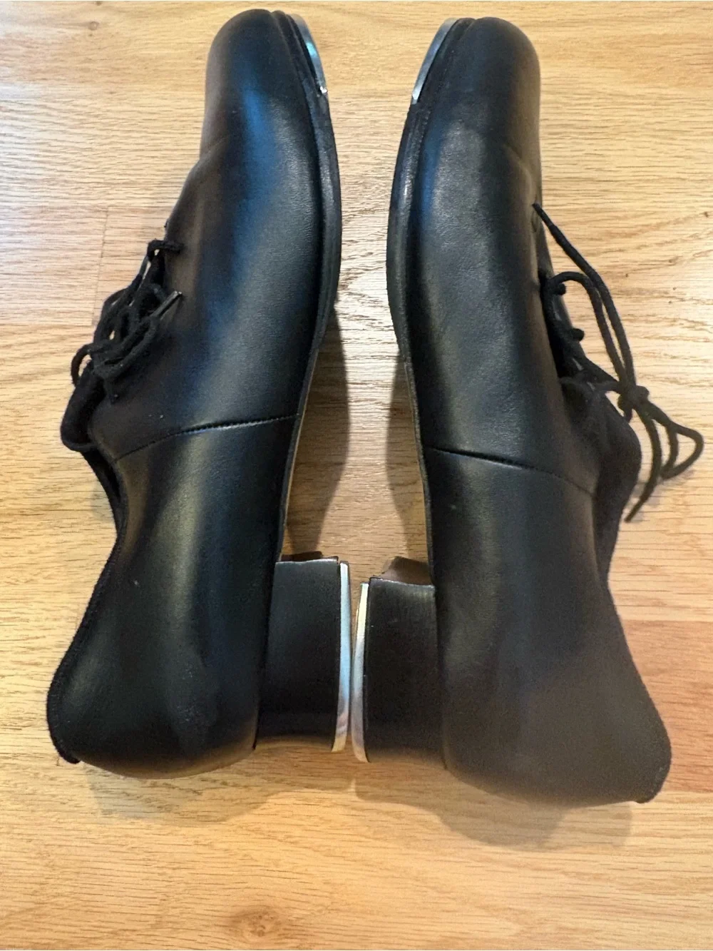 Men’s Bloch Black Leather Jazz Shoes Sz 10.5